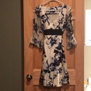 Gorgeous silk faux wrap dress!!